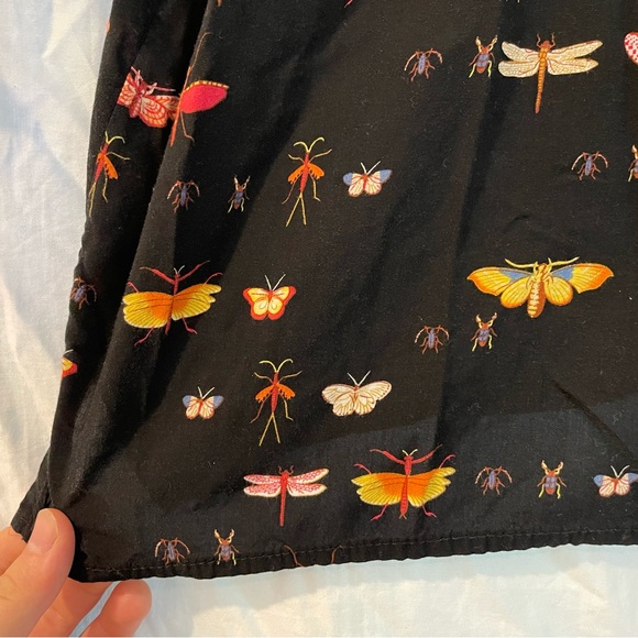 PRINTED CROP BUTTON UP Urban Outfitters - Picture 2 of 6